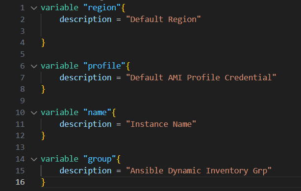 Terraform Variables